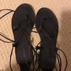 Madewell black sandals